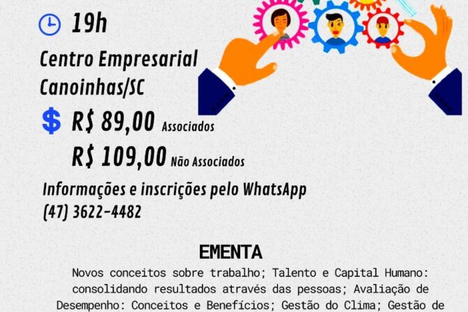 PALESTRA: GESTÃO E RETENÇÃO DE TALENTOS